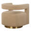 Chaise pivotante moderne Uttermost