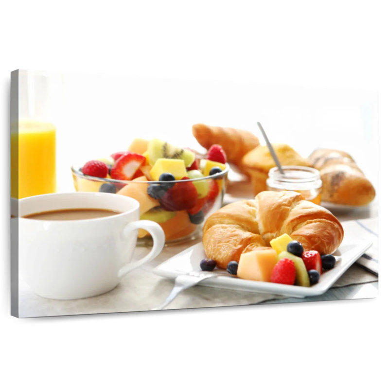 Assiette à déjeuner Yarlin Croissant, H 8 po x l 12 po