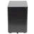 Modern 3-Drawer Mobile Locking Filing Cabinet with Anti-Tilt Mechanism and Hanging Drawer-1021691048