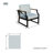 Gisan Outdoor Lounge Chair with Ottoman-1651881957
