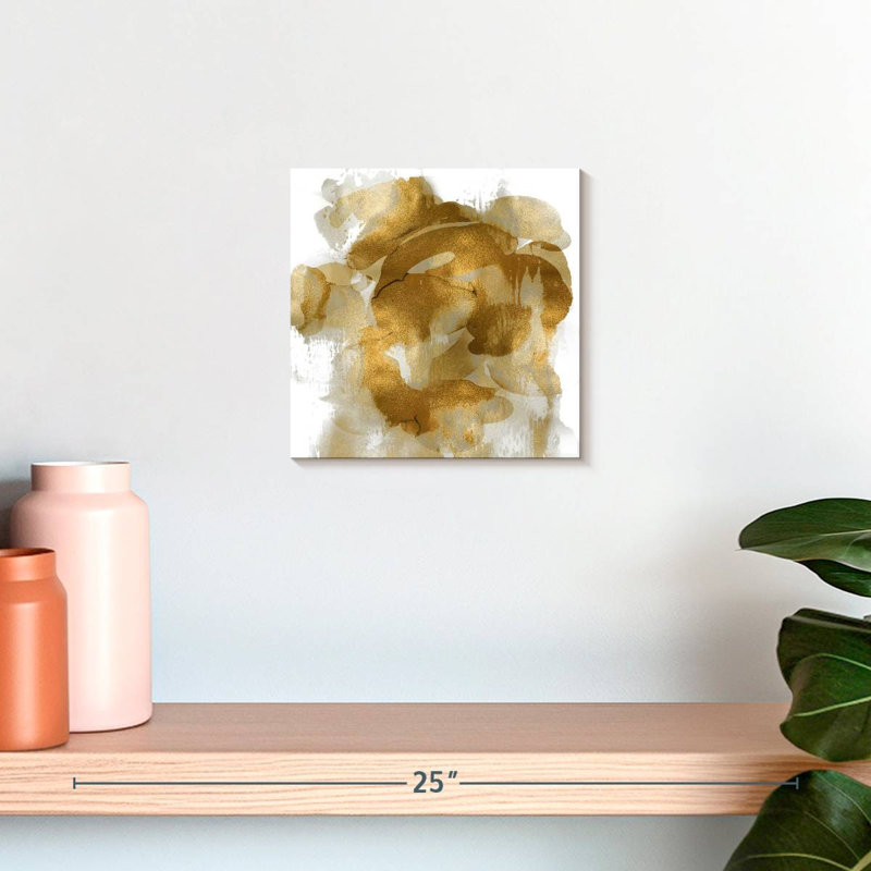 Gold Flow II, H 10 po x l 10 po