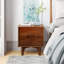 Ulti Solid Wood Bedside Table-2002381101