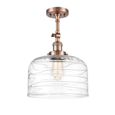 Areyana Glass Semi Flush Mount
