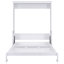 Grand lit escamotable avec tablette, blanc-1246675893