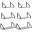 6 -Piece Steel Floating Shelf
