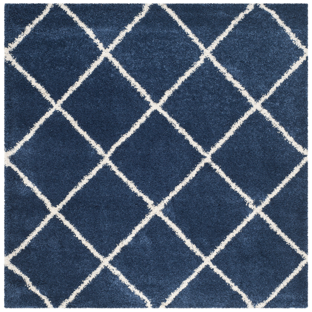 Rizco Shag Performance Geometric Rug Ebern Designs Rug 
