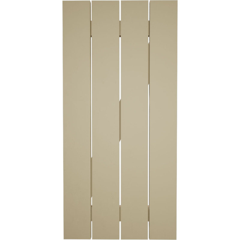 Volets rustiques à quatre planches espacées avec planche en Z (par paire), H 82 po x l 23,5 po x P 1 po, 23"