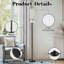 68.5 Black Floor Lamp