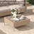 5-Person Wicker Patio Coversation Set with Cushions, Armless Sofa Chairs, Sofa Table-165003805