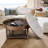 Large Round Waterproof Ottoman Coffee Table-713096450