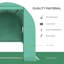 Serre de tunnel encastrée 15 pi x 7 pi x 6,5 pi Outsunny
