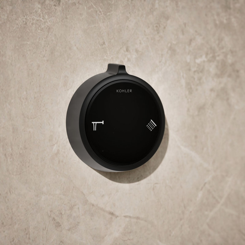 Anthem Duo Two-Outlet Bath/Shower Digital Control, Matte Black