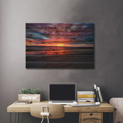 «Nature's Palette» par Chuck Burdick - impression sur toile tendue
