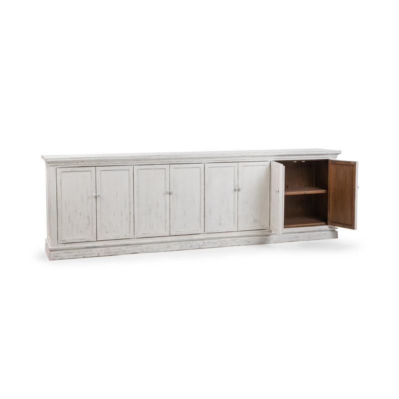 Elmer 8-Door Reclaimed Pinde Sideboard Buffet