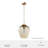 Kedzior 1 - Light 12 inch Single Teardrop Pendant-99660659-99660661