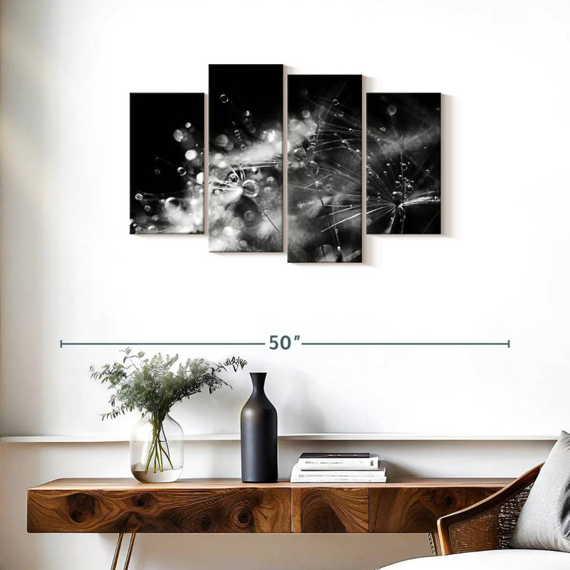 Dandelion Abstract I, 22" H x 36" W