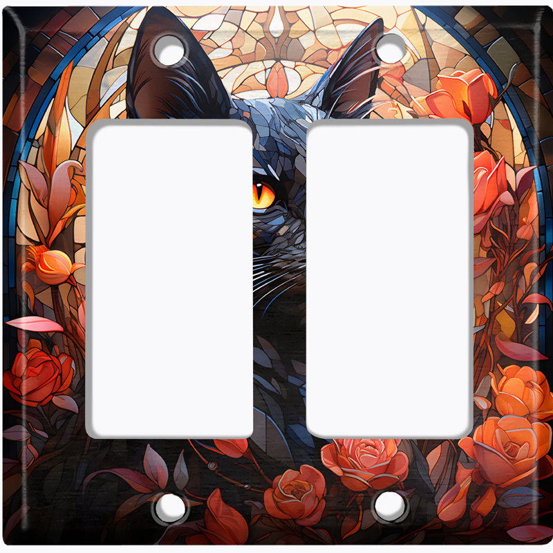 2 - Gang Rocker Standard Wall Plate
