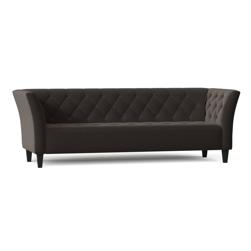 Carruth Upholstered 91'' Sofa, Heavenly Mocha Chenille