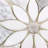 Bond Tile Thistle 12.4" x 14.13" Marble Waterjet Mosaic Tile (1.21 Sq. Ft. / Sheet)-51028915