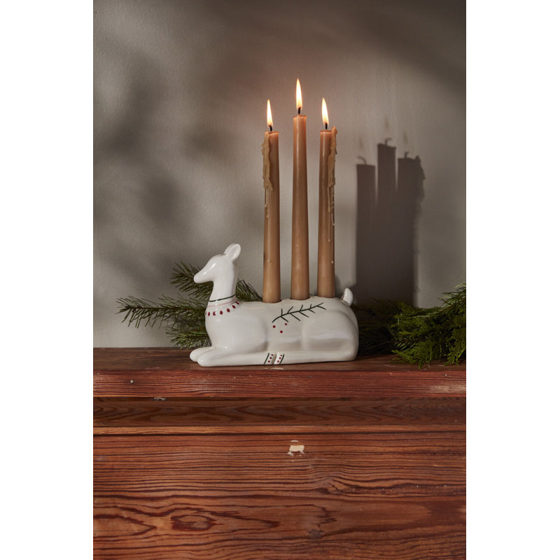 Alise Candleholder 8"x 3.25"x 5.5"
