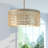 Wiley 3 - Light Dimmable Drum Chandelier