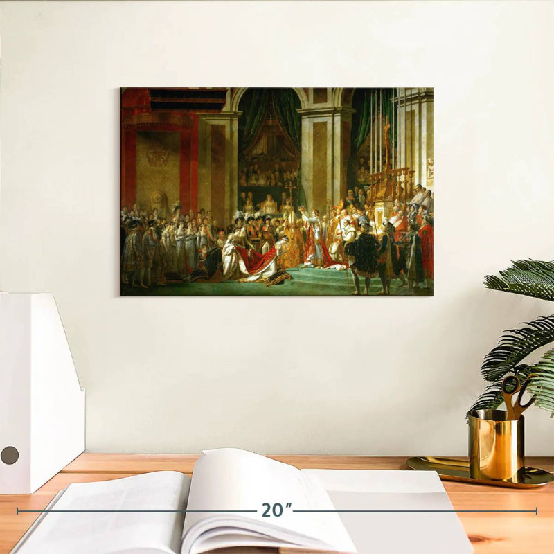 Keiri The Coronation Of Napoleon, 8" H x 12" W