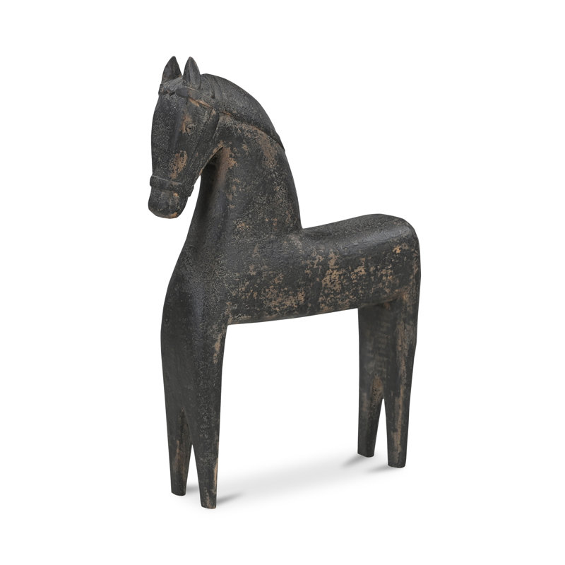 Gallant Wooden Sculpture Black
