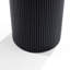 Redith Ribbed Pedestal End Table
