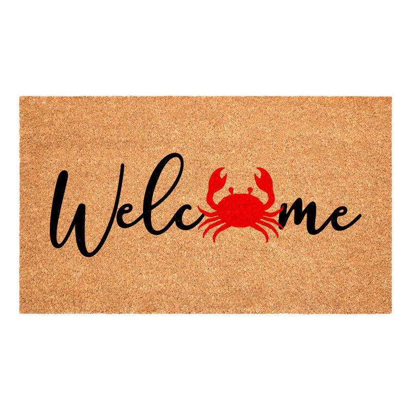 Paillasson crabe, L 17 po x L 29 po