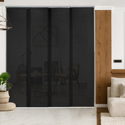 Sharmaine Artfully Spun Semi-Sheer Vertical Blind