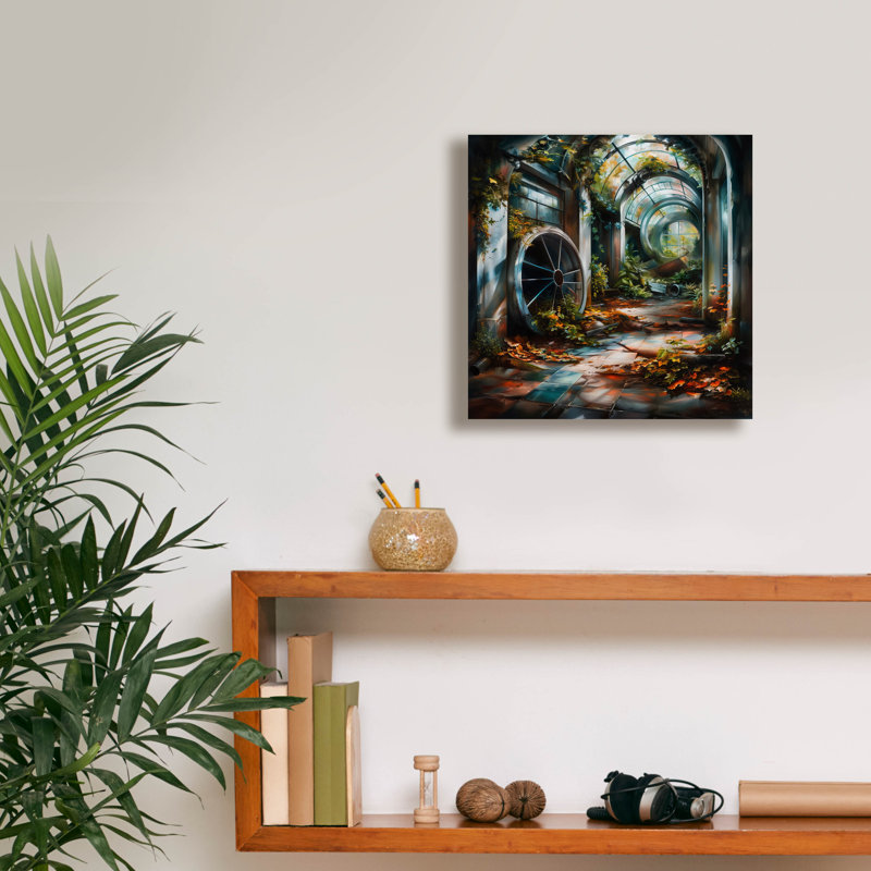 «Epic Graffiti» Canopy Of Solitude »par r3darch0n, art mural sur toile, H 12 po x l 12 po x P 0,75 po