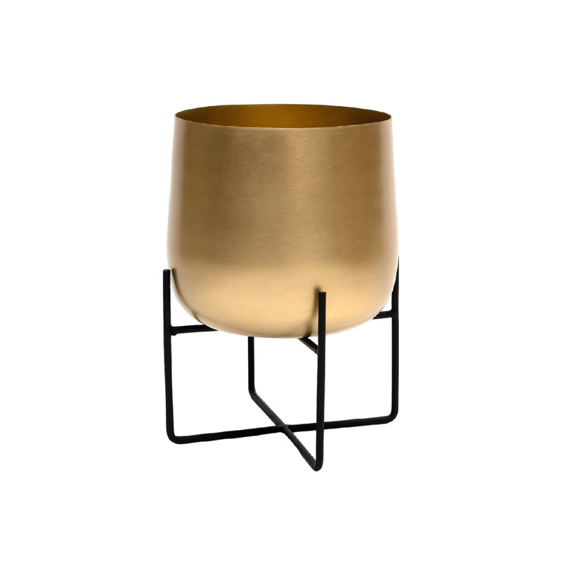 Gold Planters Large Indoor for Home Decor Dining Room