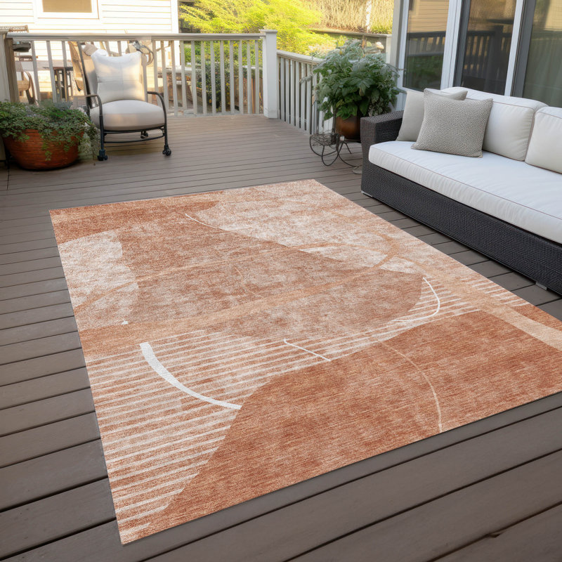 Malchow Washable Patchwork Indoor Rug, Rectangle 9' x 12'