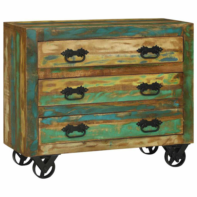 80cm Solid Wood Sideboard