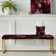 Upholstered Gold Bench