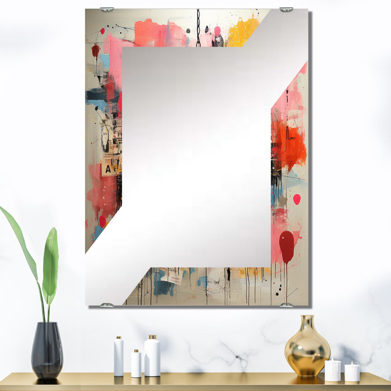 Dority - Décoration murale miroir lustre MIR132424, 40 po x 30 po