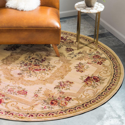 Debora Oriental Cream Area Rug