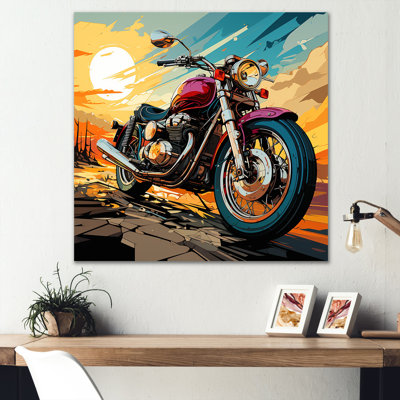 " Motorcycle Dreams On The Road I "