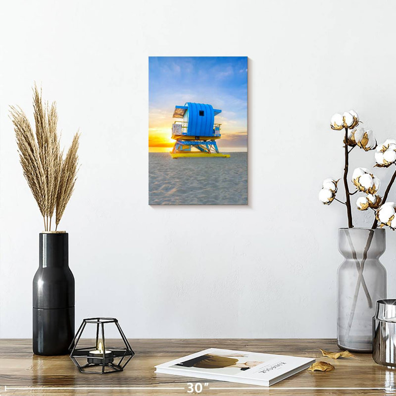 Aime Miami Beach Sunrise Memories, 12" H x 8" W