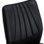 Chaises de salle à manger noires et argentées avec coussin en polyuréthane-497015197