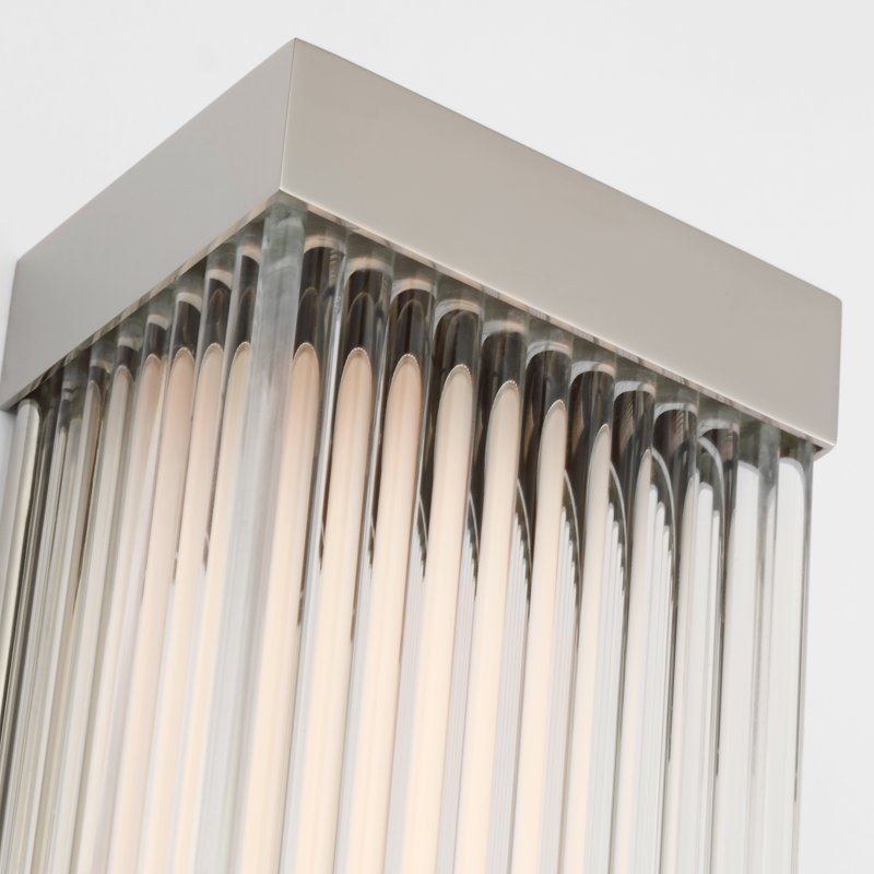 Vance 1 - Light LED Bath Bar, Polished Nickel