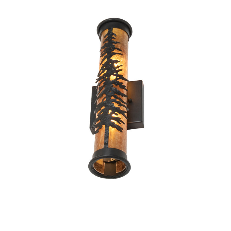 2 - Light Flush Mounted Sconce