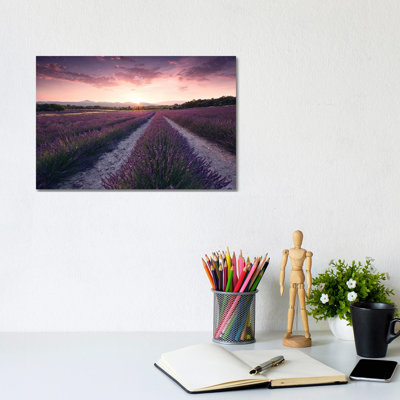 Lavender Dream by Stefan Hefele - No Frame Gallery-Wrapped Canvas Giclée on Canvas