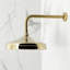 Robinet de baignoire et de douche à pression équilibrée à poignée simple Kingston Brass-105006282