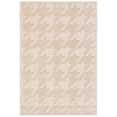 Tapis abstrait en laine tissé à la main Impressions