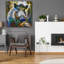 «Wild Boar» par Pedro Gavidia, art mural en verre acrylique-1592447880