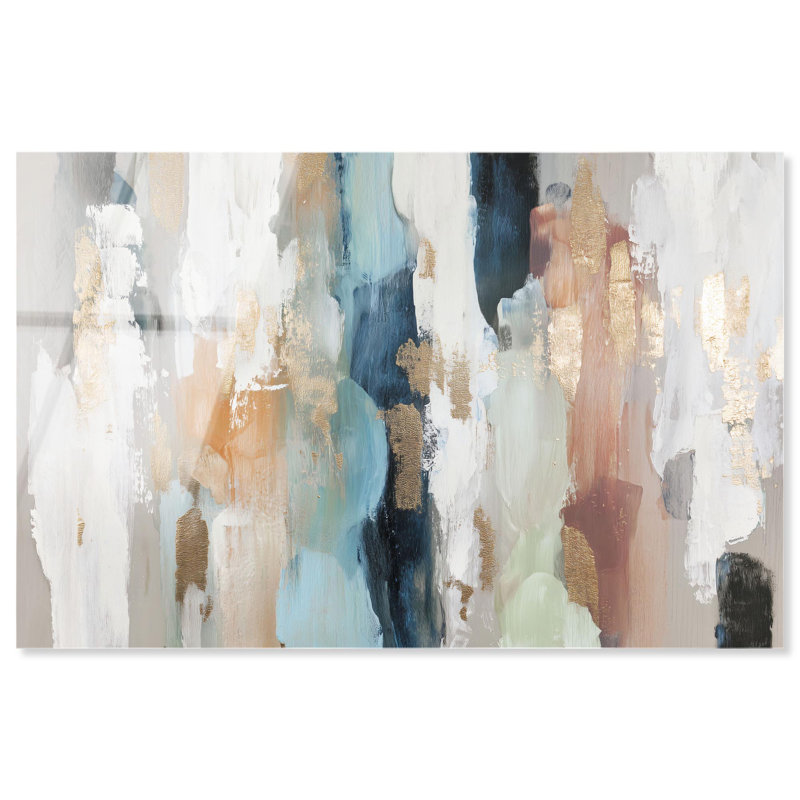 Impression sur toile Golden Descent II Boho Decor par Art Remedy, H 16 po x l 24 po