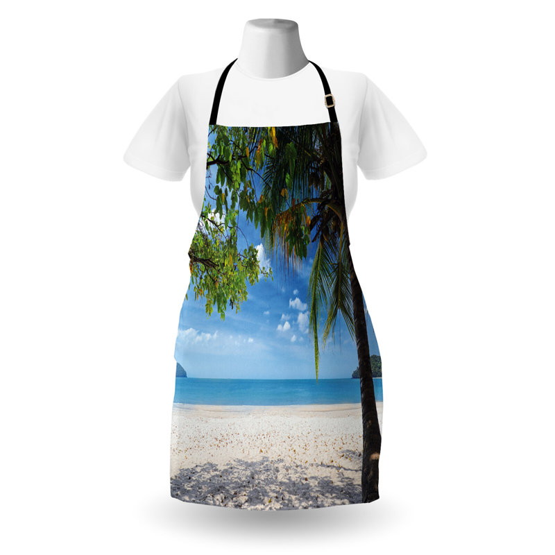 No Pattern Bib Apron