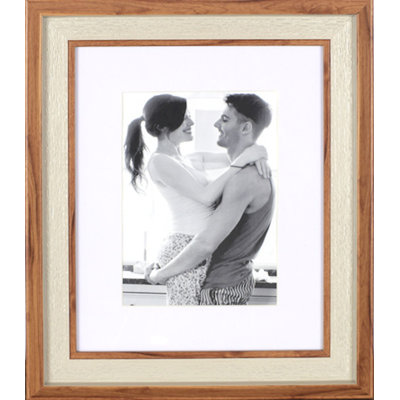 Cadre photo simple en bois biseauté Havisham