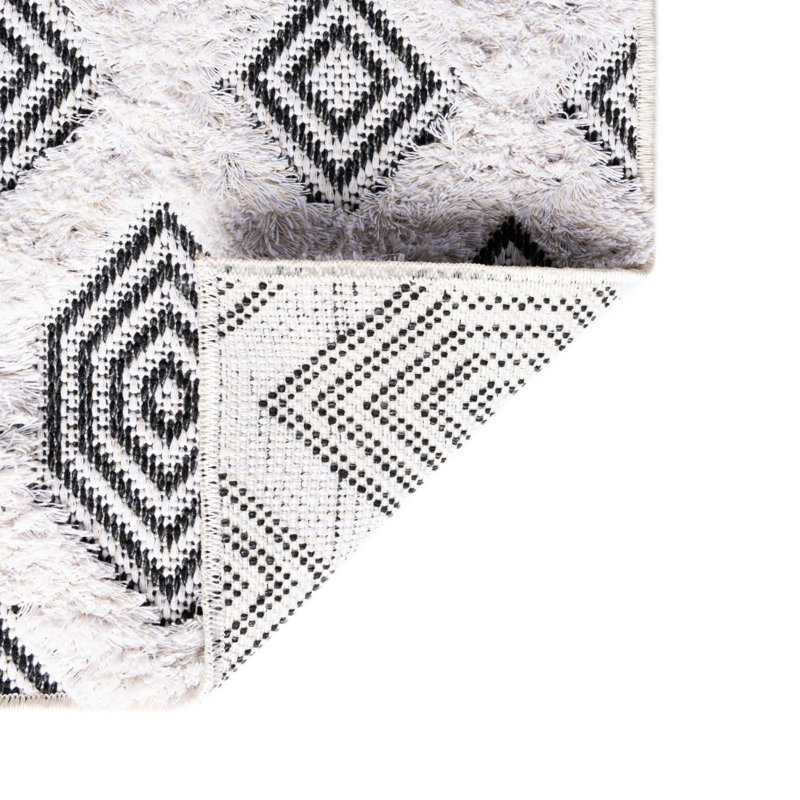 Tapis contemporain Mishti, Rectangle 2 pi 3 po x 3 pi